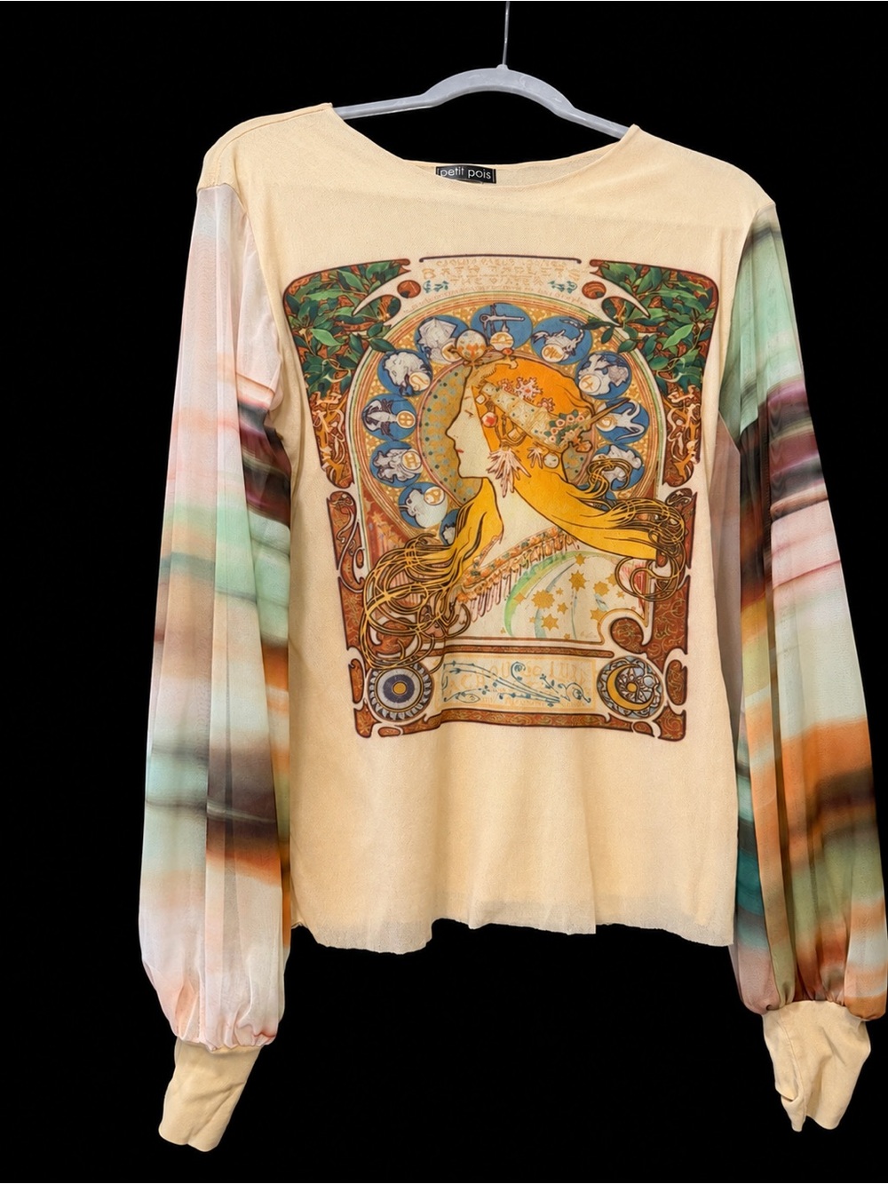 Petit Pois long sleeve top